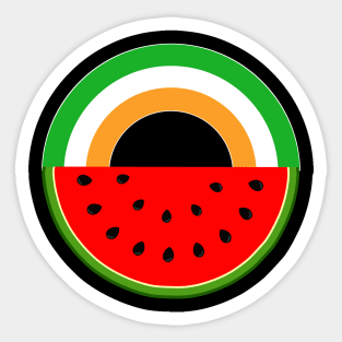 IRELAND STANDS WITH PALESTINE - Watermelon Sticker